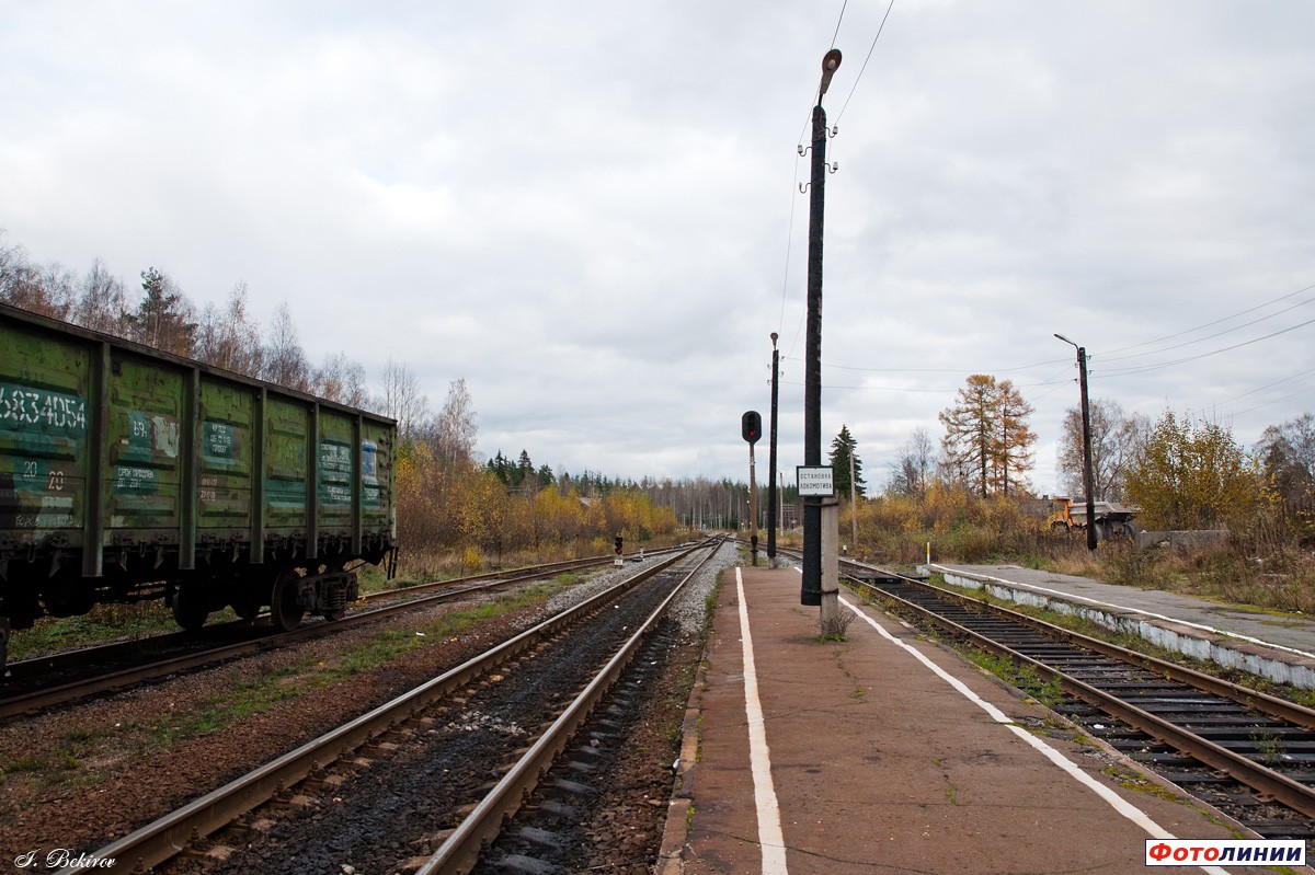 Вид в сторону ст. Красный Сокол