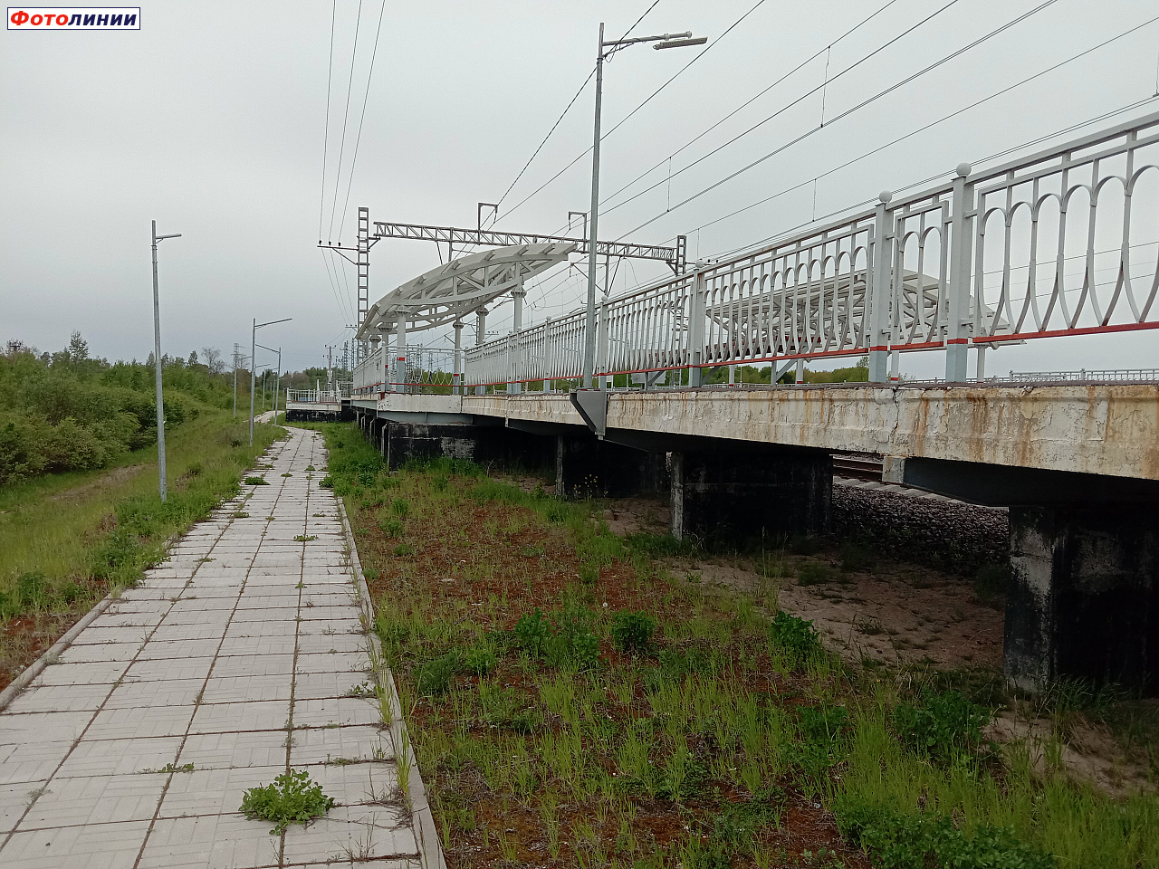 Вид в сторону ст. Таммисуо