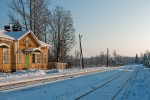 станция Лесогорский: Вид в сторону ст. Каменногорск