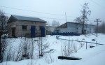 станция Онежский: Здание компрессорной и АБК