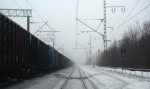 станция Онежский: Вид платформы на юг