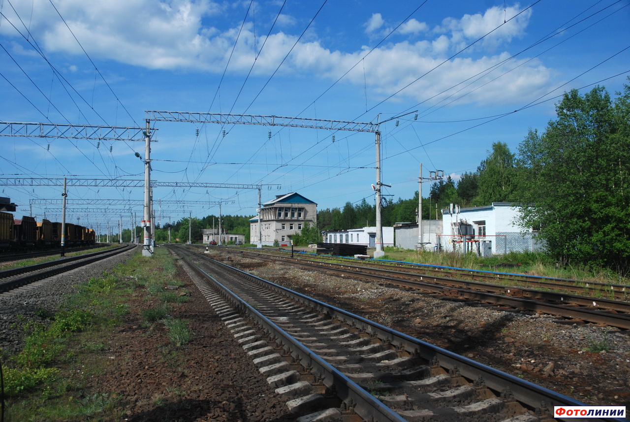 Вид станции на север