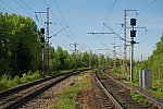 станция Томицы: Входные светофоры ЧД и Ч со стороны Петрозаводска