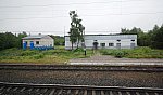 станция Онежский: Компрессорная и здание ПЧ