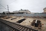 станция Петрозаводск: Ремонт первой платформы
