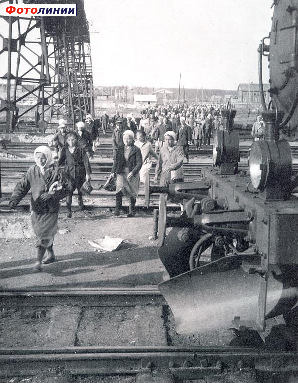 Пути станции во время Великой Отечественной войны