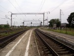 станция Беломорск: Вид в сторону Петрозаводска