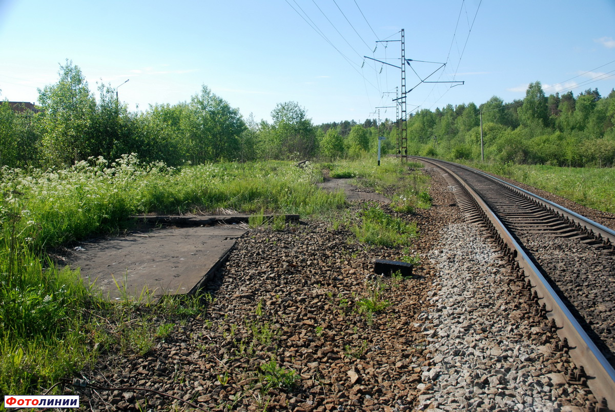 Разрушенная платформа, вид на юг
