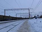 станция Надвоицы: Вид в сторону Петрозаводска