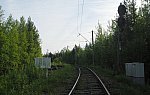 станция Ручьи-Карельские: Входной светофор ЧК со стороны Алакуртти