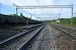 станция Ручьи-Карельские: Вид платформы на юг