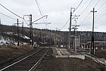 блокпост 1425 км: Вид платформы на север