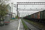станция Оленегорск: Вид платформы на юг