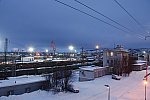 станция Мурманск: Пост ЭЦ и станционные постройки