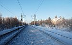 станция Ягельный Бор: Вид станции на север
