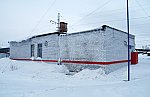 станция Хибины: Вид здания станции с обратной стороны