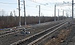 станция Оленегорск: Маневровые светофоры М1 и М3 в северной горловине