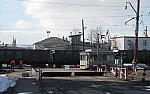 станция Мурманск: Переезд через соединительные пути южного и северного грузовых парков