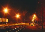 станция Фаниполь: Вид станции ночью