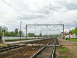 станция Негорелое: Пути и платформы. Барановичское направление