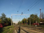станция Минск-Сортировочный: Вид в сторону Орши