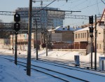 станция Минск-Сортировочный: Входные светофоры НО и НОД со стороны Минск-Южного