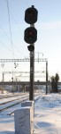 станция Минск-Сортировочный: Входной светофор ЧМ со стороны Минск-Северного