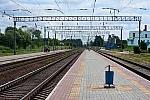станция Погорельцы: Платформы, вид в сторону Минска