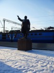 станция Санкт-Петербург-Главный: Памятник В.И. Ленину в ТЧ-8