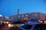 станция Санкт-Петербург-Главный: Вид вокзала со стороны города