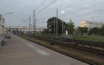 станция Чудово-Московское: Переходной мост, вид в сторону Малой Вишеры