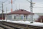 станция Ушаки: Станционные постройки
