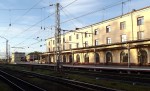 Вокзал, вид в сторону станции Бушевец