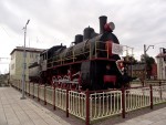 станция Бологое-Московское: Паровоз-памятник