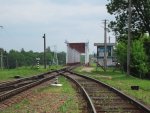 станция Неман: Южная горловина и мост через Нёман