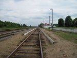 станция Неман: Палтформы и пути. Вид в сторону Баранович