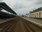станция Лида: Вид в сторону Молодечно и Вильнюса