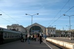 станция Санкт-Петербург-Балтийский: Балтийский вокзал, вид с платформы
