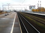 станция Броневая: Вид со 2-й платформы в сторону Лигово