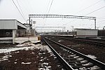 станция Броневая: Вид платформ в сторону Санкт-Петербурга-Балтийского