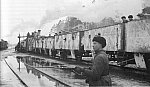 На станции во время Великой Отечественной войны