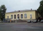 станция Гатчина-Пассажирская-Балтийская: Вокзал со стороны города