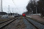 станция Гатчина-Пассажирская-Балтийская: Вид платформ в сторону Лигово