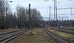 станция Гатчина-Пассажирская-Балтийская: Вид станции в сторону Гатчины-Товарной-Балтийской