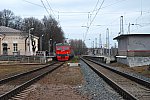 станция Гатчина-Пассажирская-Балтийская: Вид платформ в сторону Гатчины-Товарной-Балтийской