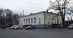 станция Гатчина-Пассажирская-Балтийская: Здание станции, вид со стороны города