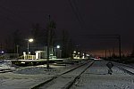 станция Пудость: Вид в сторону ст. Гатчина-Пассажирская-Балтийская