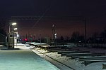 станция Пудость: Вид в сторону ст. Гатчина-Пассажирская-Балтийская