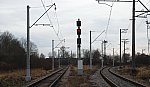 Входной светофор ЧБ со стороны Гатчины-Пассажирской-Балтийской