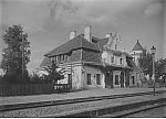 станция Беняконе: Пассажирское здание. Фото межвоенного периода